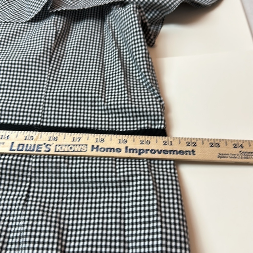 Gingham Cotton Dress | Cottagecore Prairie Ruffle Tie Waist · J.Crew - Picture 13 of 13